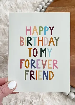 Big Moods Forever Friend Card