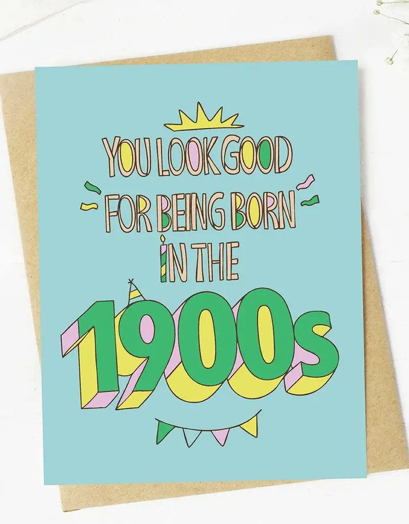 Big Moods 1900's Card