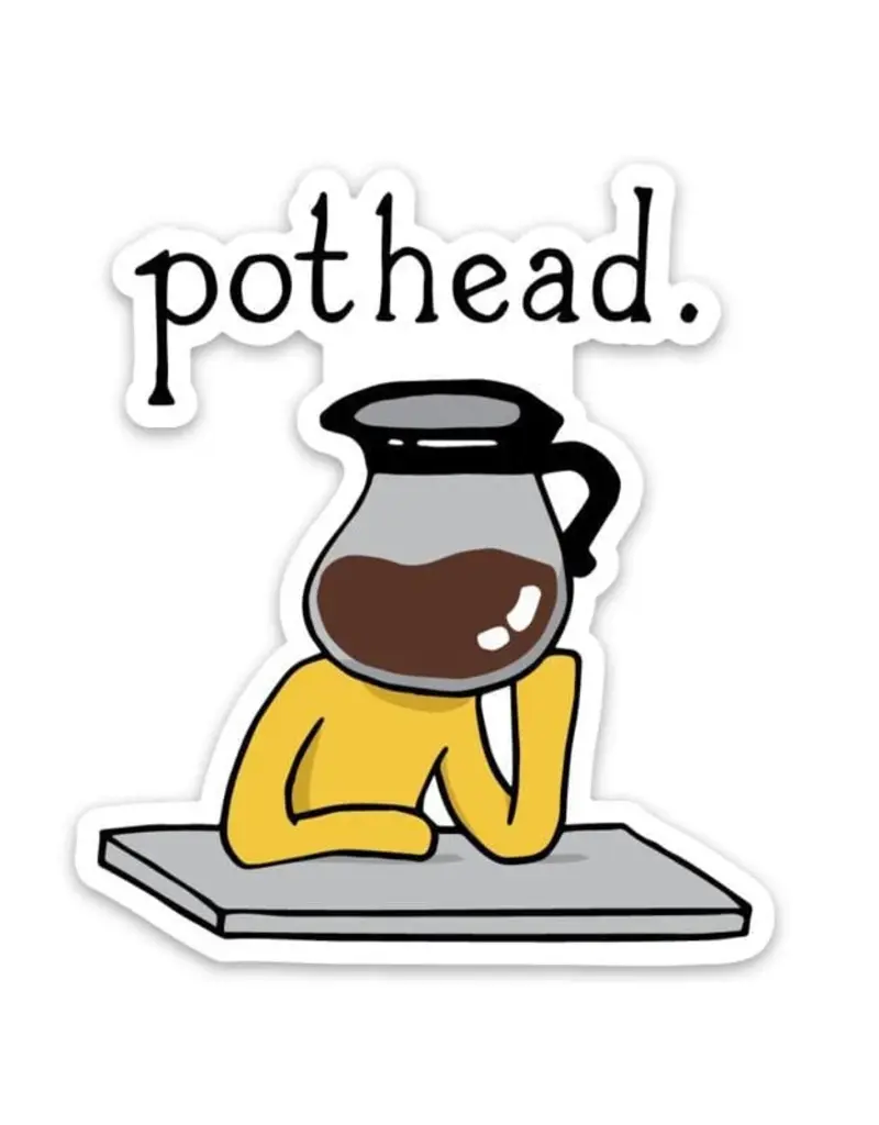 Big Moods Pot Head Sticker