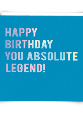 Redback Cards BDay Legend Card