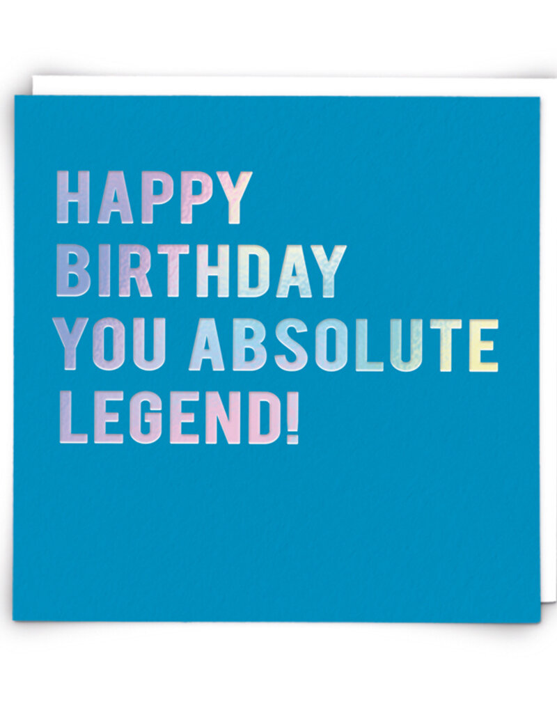 Redback Cards BDay Legend Card