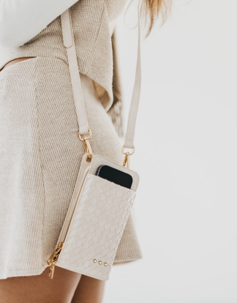 Pretty Simple Woven Double Duty Phone Bag