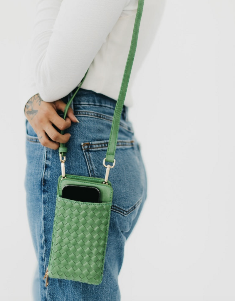 Pretty Simple Woven Double Duty Phone Bag