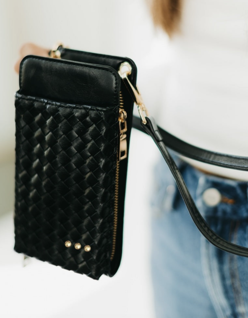 Pretty Simple Woven Double Duty Phone Bag