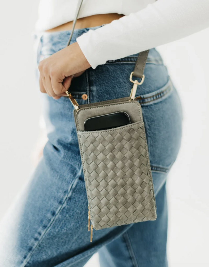Pretty Simple Woven Double Duty Phone Bag