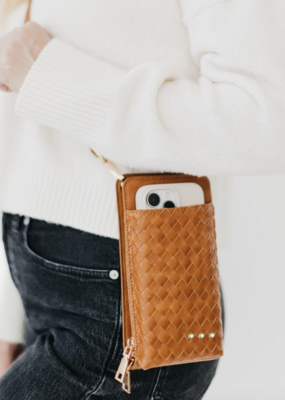 Pretty Simple Woven Double Duty Phone Bag