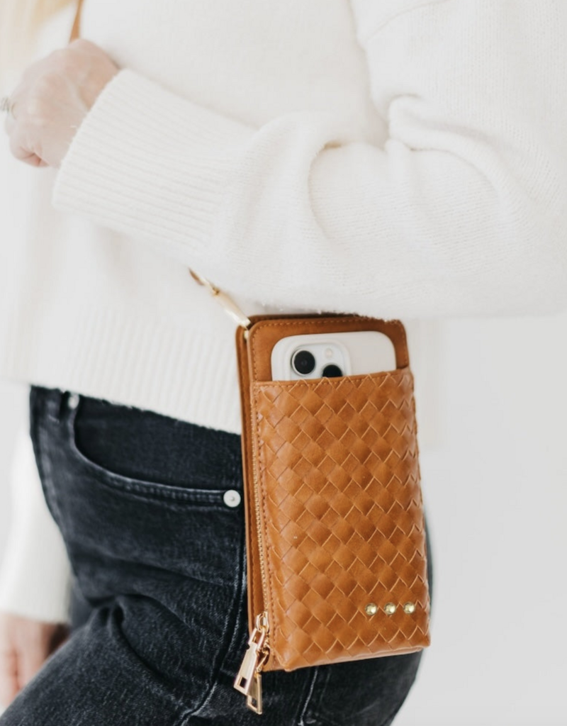 Pretty Simple Woven Double Duty Phone Bag