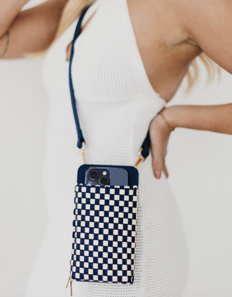 Pretty Simple Woven Double Duty Phone Bag