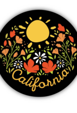 Big Moods California Flowers Sticker