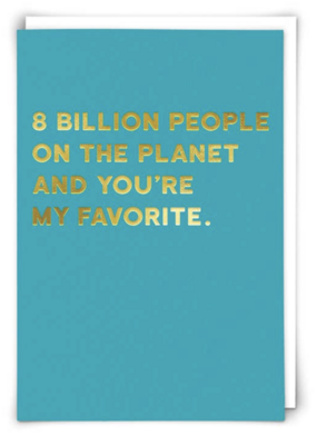 Redback Cards 8 Billion Card