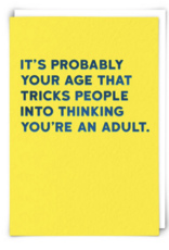 Redback Cards Your Age Card