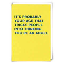 Redback Cards Your Age Card