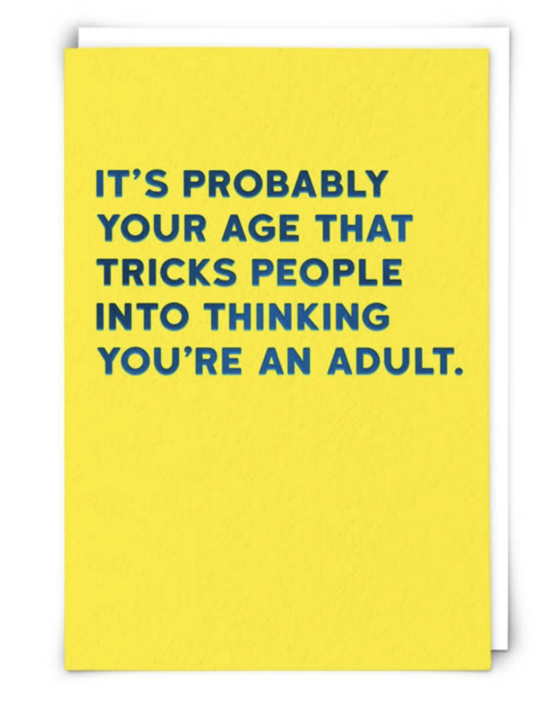 Redback Cards Your Age Card
