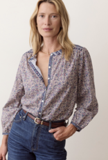 Marine Layer Vivian Button Through Blouse