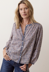 Marine Layer Vivian Button Through Blouse