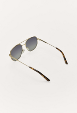 Z Supply Highway Tortoise-Gold Gradient Sunglasses