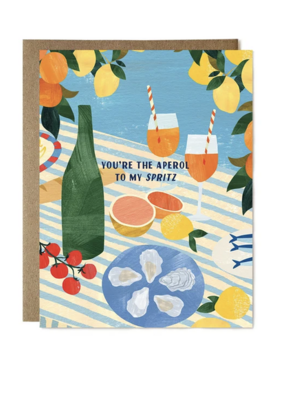 Ula Bloom Aperol to my Spritz Card