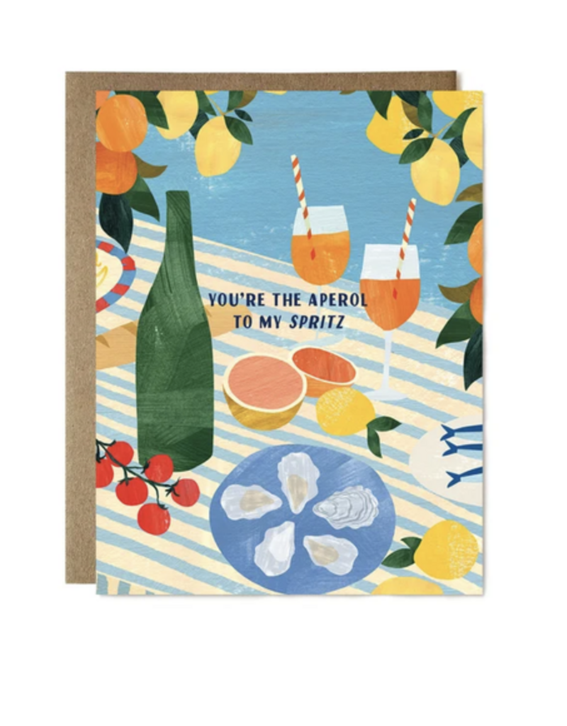 Ula Bloom Aperol to my Spritz Card