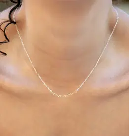 Freshie & Zero Bitsy Hearts Necklace 16"