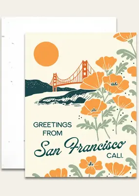 Hollis Callas Greetings from SF Card