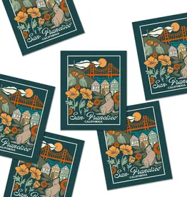 Hollis Callas San Francisco Sticker