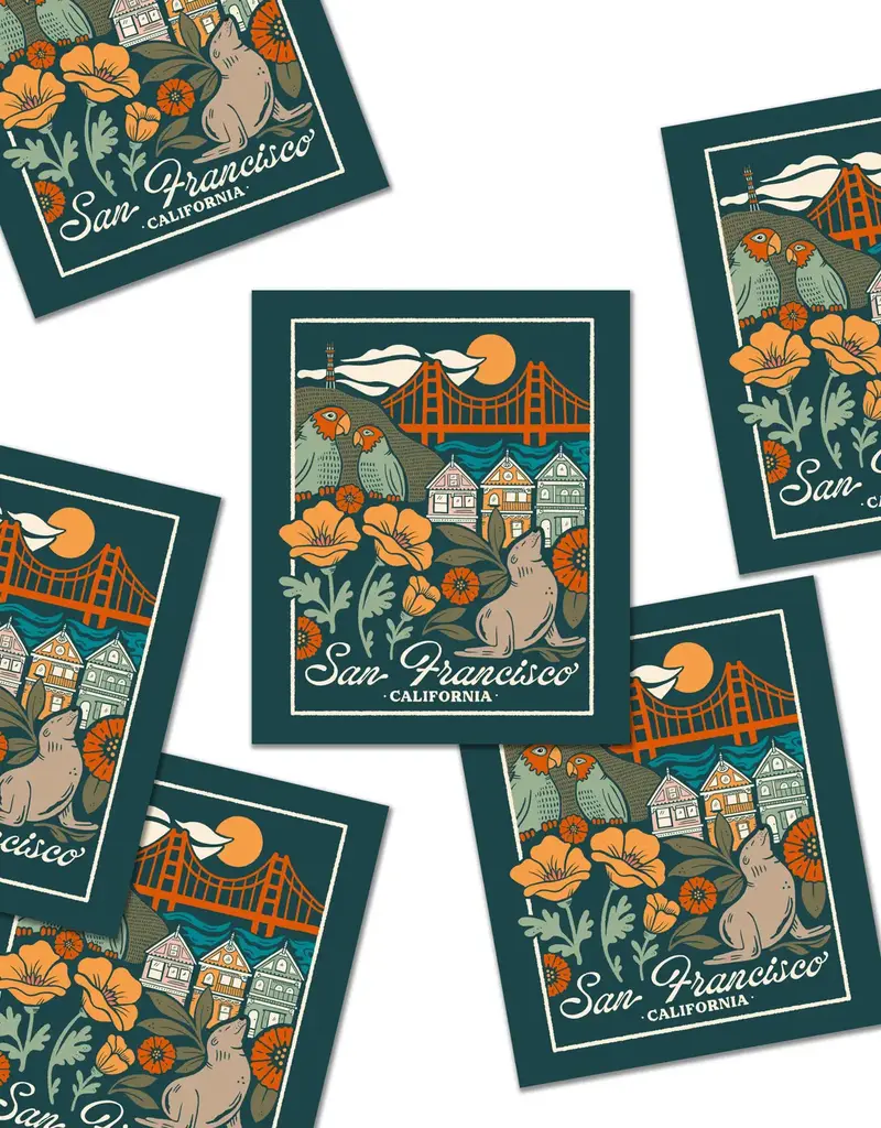 Hollis Callas San Francisco Sticker