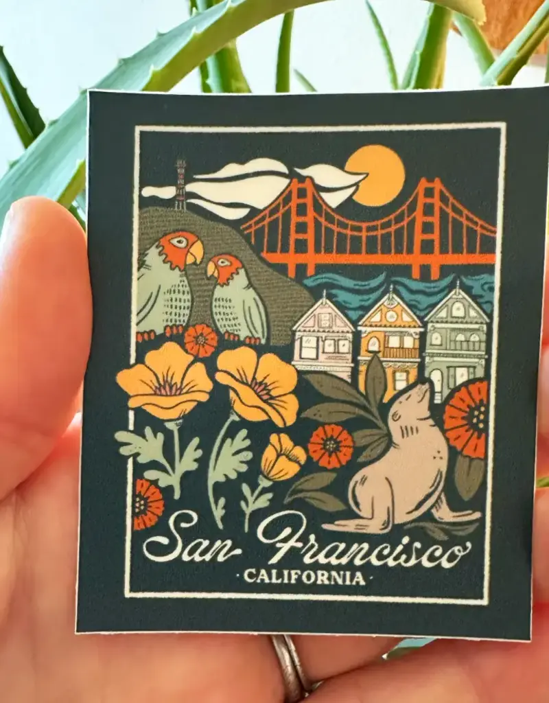 Hollis Callas San Francisco Sticker