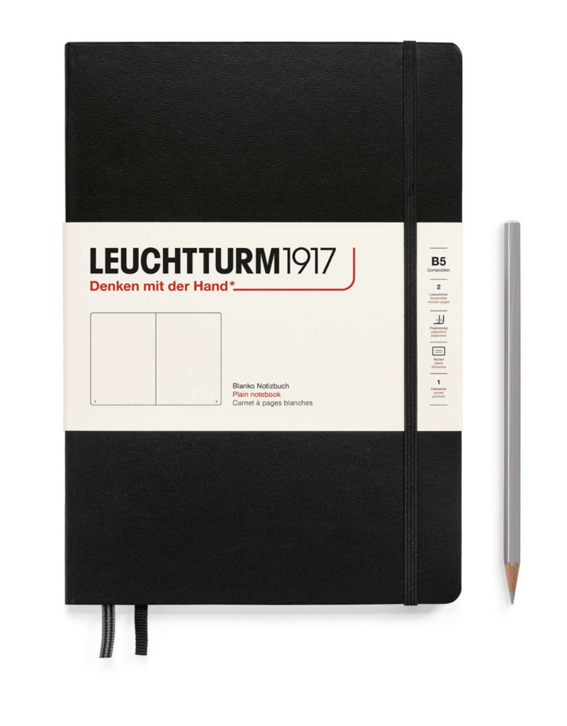 Leuchtturm1917 Plain Hardcover Notebook
