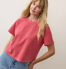 Marine Layer Luxe Jersey Crew Tee