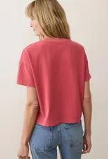 Marine Layer Luxe Jersey Crew Tee