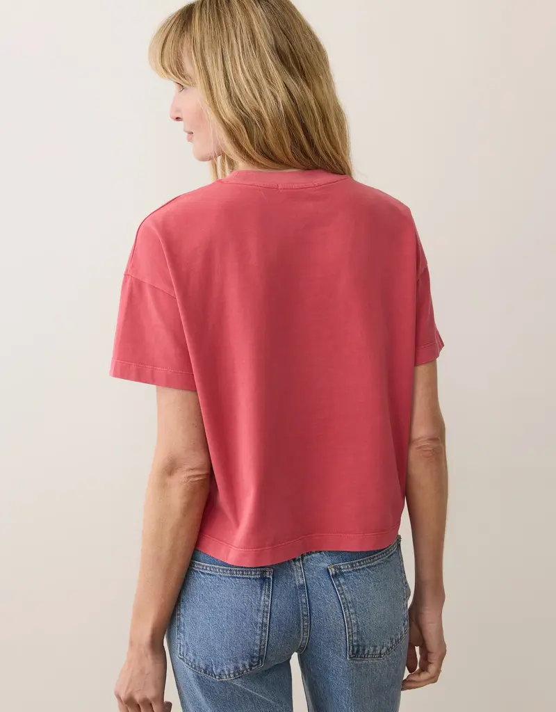 Marine Layer Luxe Jersey Crew Tee