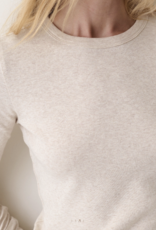Marine Layer Mini Rib Long Sleeve Crew Tee