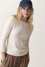Marine Layer Mini Rib Long Sleeve Crew Tee