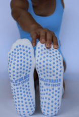 California Grip Socks The Palm Grip Sock - Blue