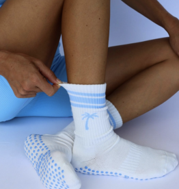 California Grip Socks The Palm Grip Sock - Blue