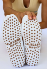 California Grip Socks The Palm Grip Sock - Khaki