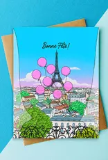 Top Hat and Monocle Bonne Fete - Funny Paris
