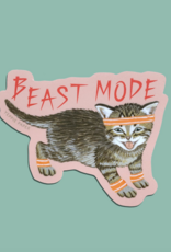Yeppie Paper Beast Mode Kitten Sticker