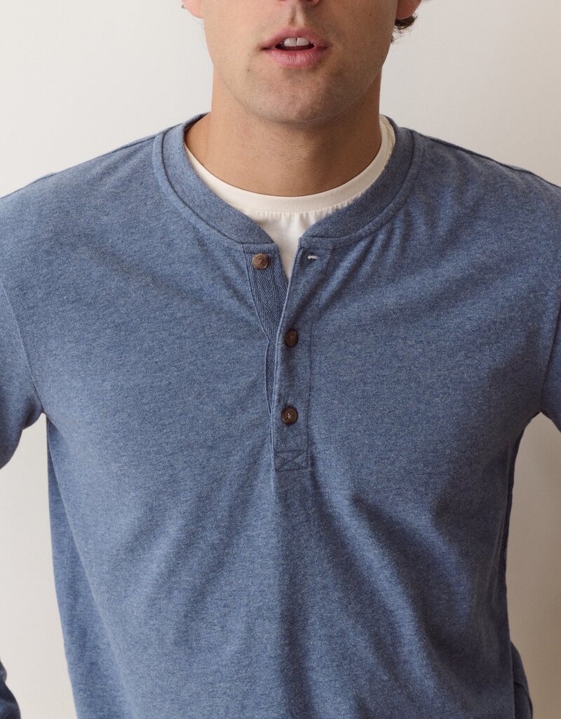 Marine Layer Luxe Jersey Henley