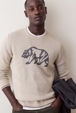 Marine Layer Varsity Intarsia Crew Sweater