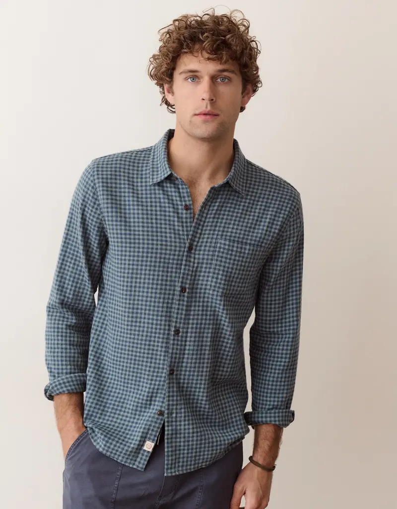 Marine Layer LS Classic Stretch Selvage Shirt