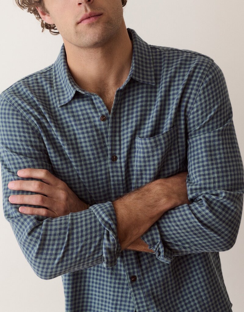 Marine Layer LS Classic Stretch Selvage Shirt