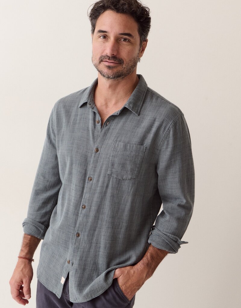 Marine Layer LS Classic Stretch Selvage Shirt
