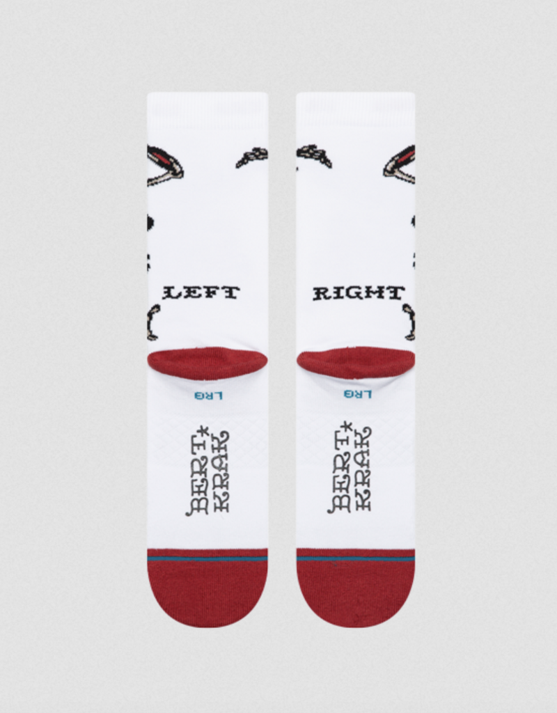 Stance L Skeleton Crew- White