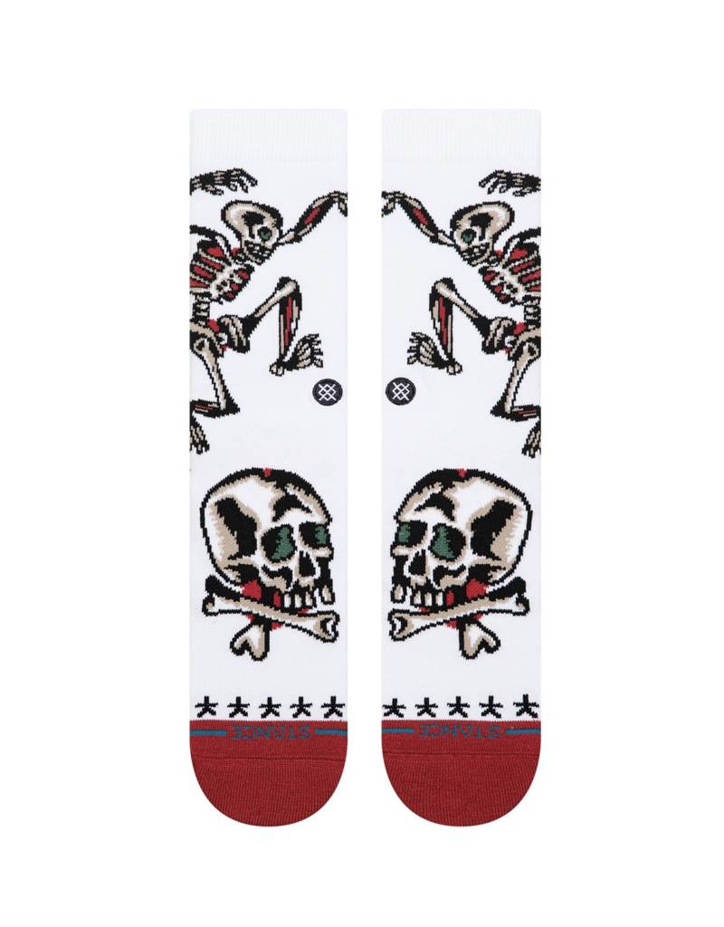 Stance L Skeleton Crew- White