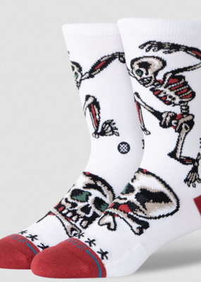 Stance L Skeleton Crew- White