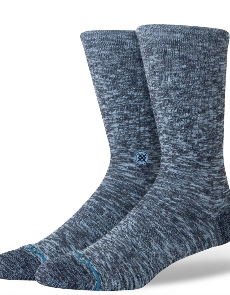 Stance L Slub Crew- Navy