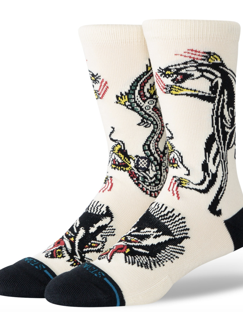 Stance L Battle Crew- Cream