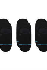 Stance Icon No Show 3 Pack Black Large
