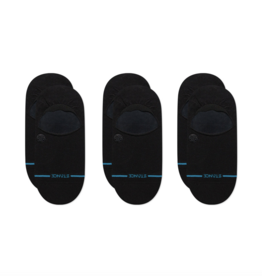 Stance Icon No Show 3 Pack Black Large